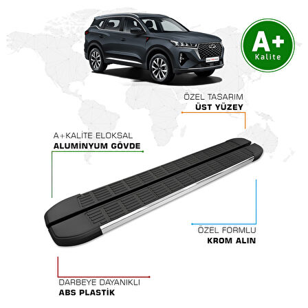 Chery Tiggo 7 Yan Basamak 2022 Model ve Sonrası S-Line