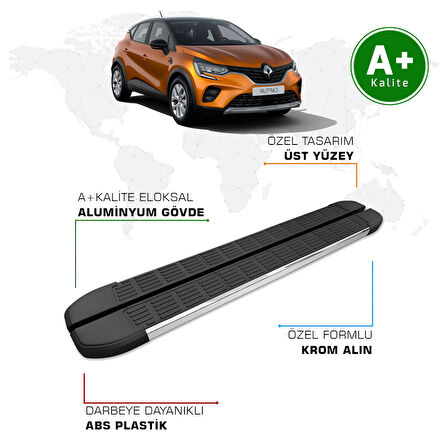 Renault Captur Yan Basamak 2021 Model ve Sonrası S-Line