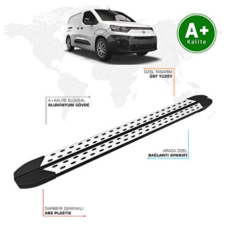 Fiat Doblo Panelvan Yan Basamak Uzun Şasi 2023 Model ve Sonrası TrimLine