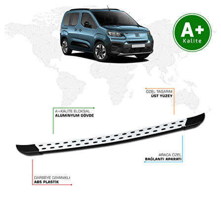 Fiat Doblo Arka Basamak Kısa Şasi 2024 Model ve Sonrası TrimLine