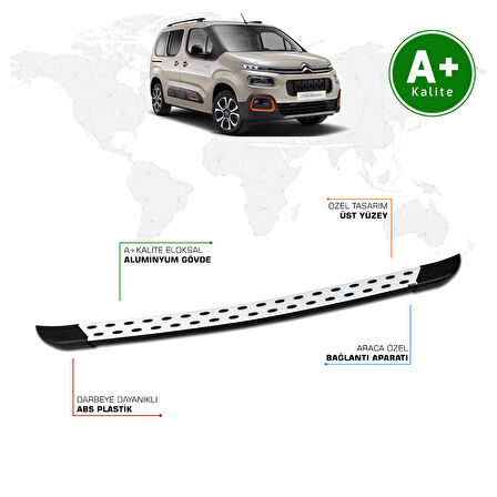Citroen Berlingo Panelvan Arka Basamak Uzun Şasi 2019 Model ve Sonrası TrimLine