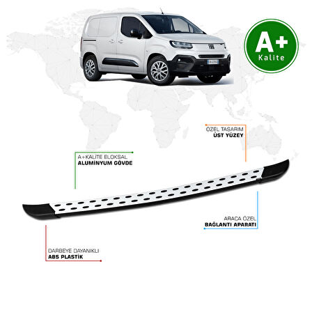 Fiat Doblo Panelvan Arka Basamak Uzun Şasi 2024 Model ve Sonrası TrimLine