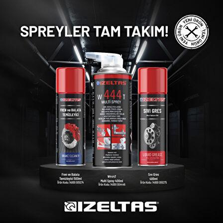 İzeltaş Yağlayıcı Ve Temizleyici Set 13000008100