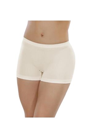 Kadın Ten Dikişsiz Toparlayıcı İz Yapmaz Korse Boxer