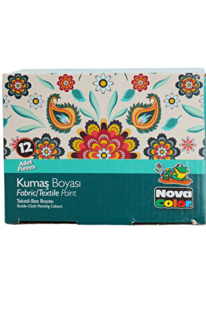 Nova Color Kumaş Boyası Sise 12 Li Nc-192