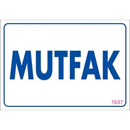 Pvc Levha quot;Mutfakquot; 17,5*25 cm