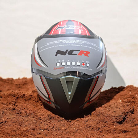 NCR-158 ÇENE AÇILIR GÖZLÜKLÜ E-CE BELGELİ KASK MONSTER