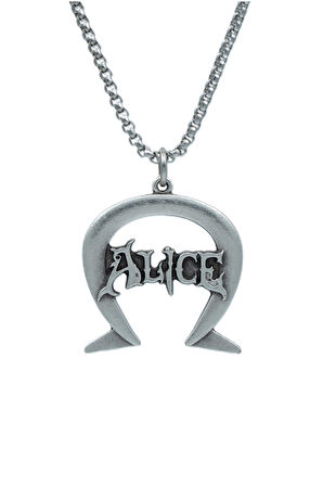 Alice Örme Zincir Kolye - Gümüş Kaplama - Erkek Kadın Kolye - No:1542