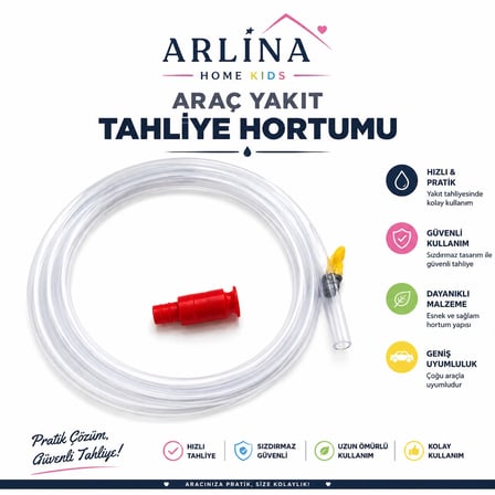 150 CM Hortumlu Sıvı Aktarma Aparatı Sifonlu Benzin Mazot Su Yağ Transfer Pompası Kolay Taşınabilir