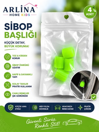 Işıltılı Neon Sibop Başlığ 4'lü