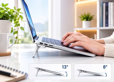 Katlanabilir  Yükseltici Laptop Standı