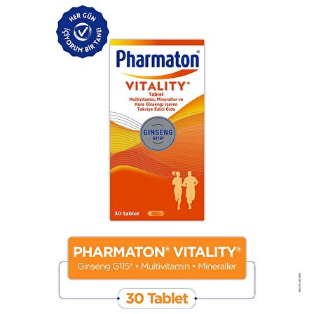 Pharmaton Vitality 30 Tablet