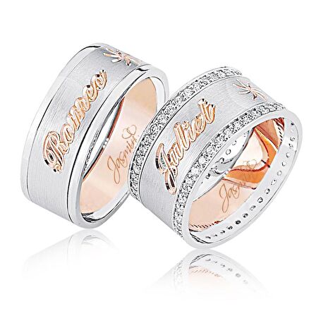 İsim Yazılı Altın Alyans 1302-3