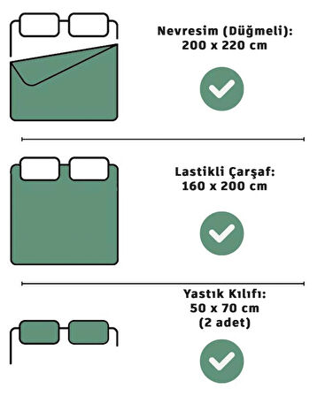Lastikli Çarşaflı Çift Kişilik Nevresim Takımı Leopar
