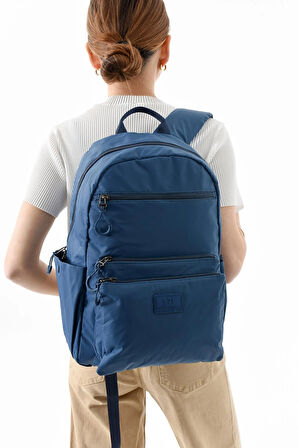 Orta Boy Sırt Çantası Ultra Hafif Çok Cepli Mavi (Model:571-13-9B)