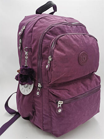 Ultra Hafif Sırt Çantası Okul Seyahat Unisex Mor (Model: 571-1C)