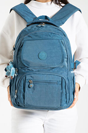 Ultra Hafif Sırt Çantası Unisex Mavi (Model: 571-3D)