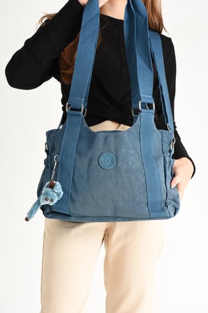 Ultra Hafif Su Gecirmez Cok Cepli Omuz Cantasi Mavi (Model: 571 5G)