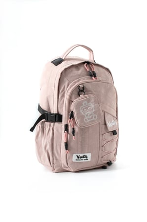 Unisex, Ultra Hafif, Çok Cepli, Sırt Çantası Pembe Model: (Vnt-9B)