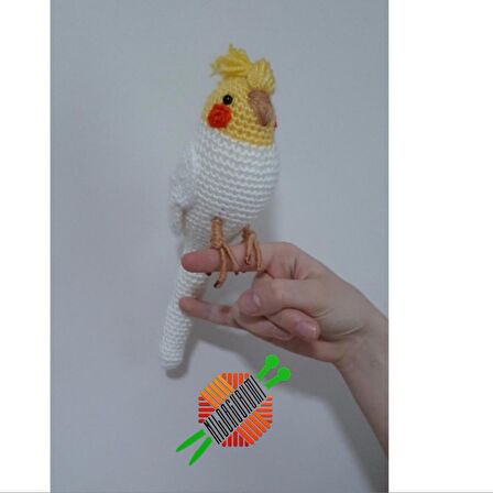 Amigurumi Kuş Muhabbet Kuşu sultan papağan