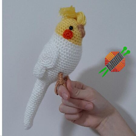 Amigurumi Kuş Muhabbet Kuşu sultan papağan