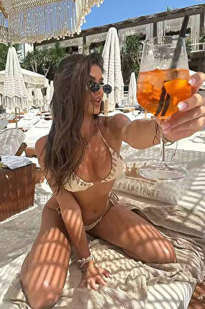 Leandra İp Detaylı Bikini