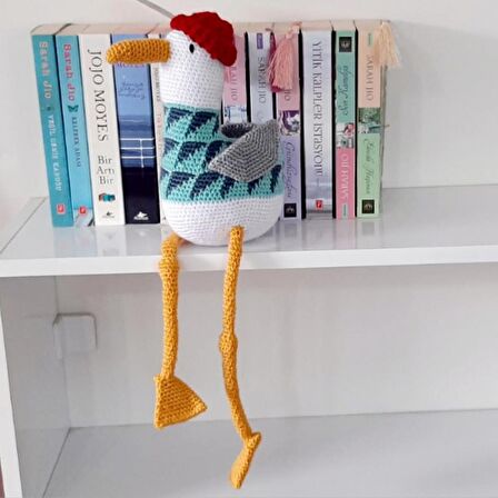 Amigurumi Örgü Oyuncak Martı