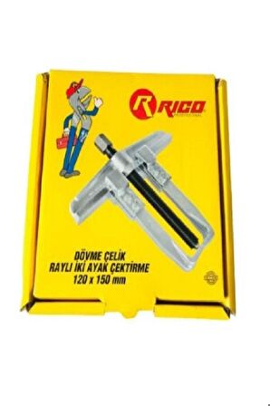 Rc120150 Dövme Çelik Raylı Iki Ayak Çektirme 120 X 150 Mm