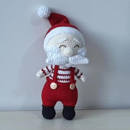 Amigurumi Örgü Oyuncak Yılbaşı Noel Baba