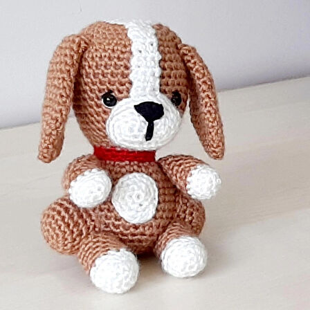 Amigurumi Örgü Oyuncak Köpek Yavru