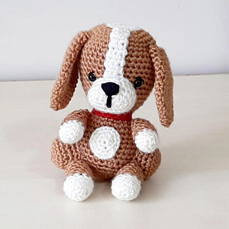 Amigurumi Örgü Oyuncak Köpek Yavru