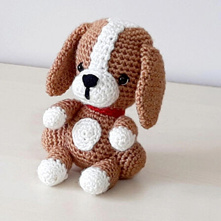 Amigurumi Örgü Oyuncak Köpek Yavru