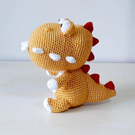 Amigurumi Örgü Oyuncak Dinazor 