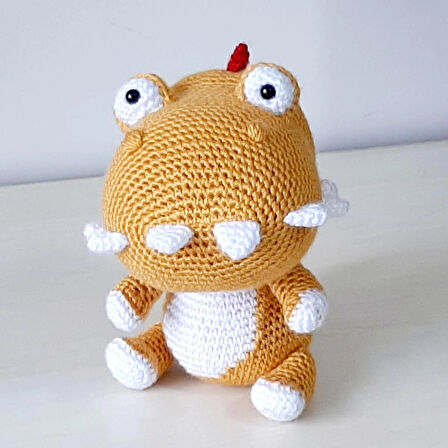 Amigurumi Örgü Oyuncak Dinazor 