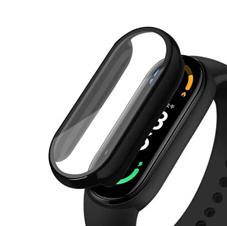 Xiaomi Mi Band 7 Uyumlu Ekran Ve Kasa Koruyucu Kılıf 360 Tam Koruma