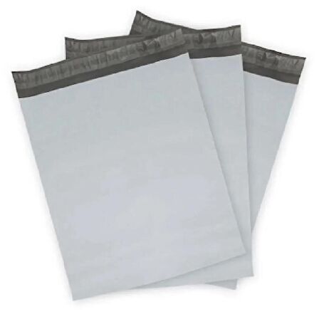 500 Adet Kargo Poşeti, Jumbo Boy Cepsiz Kargo Torbası 60x62+5 cm (40+40=80 Mikron)
