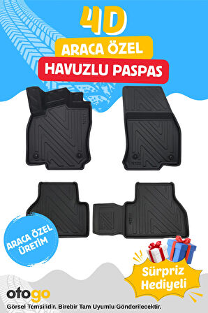 Dacia Dokker 2019 4D Havuzlu Paspas ve  BAGAJ HAVUZU