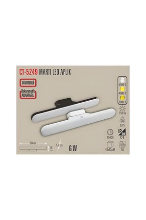 Cata CT-5249 Martı Kablosuz LED Duvar Lambası Dimmerli Dekoratif Aplik