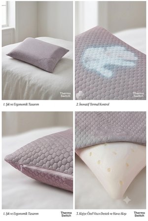 Sleep Home Thermo Switch Visco Yastık 40 x 60 cm