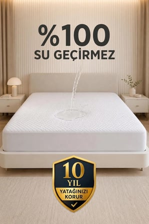 Bivalux Touch Sıvı Su Geçirmez Fitted Full Kenar Tek kişilik Çift Kişilik Yatak Alezi Koruyucu