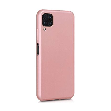 Smcase Samsung Galaxy A22 4G Kılıf Lüks Mat Silikon  Nano Ekran Koruyucu