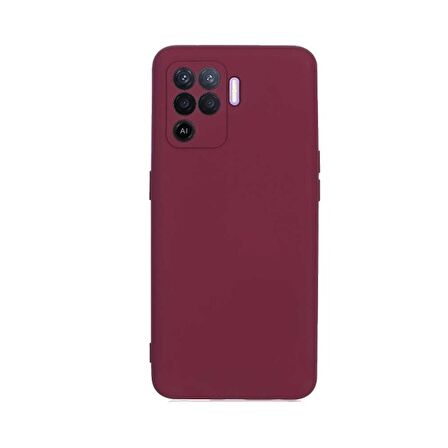 Smcase Oppo Reno 5 Lite Kılıf Kamera Korumalı İçi Kadife Silikon 
