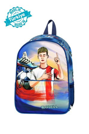 Okul Cantasi Lisansli Futbol Temali Oncesi Anaokul Kres Erkek Cocuk Sirt Cantasi Lacivert Mavi Just Polo