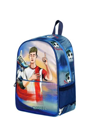 Okul Cantasi Lisansli Futbol Temali Oncesi Anaokul Kres Erkek Cocuk Sirt Cantasi Lacivert Mavi Just Polo
