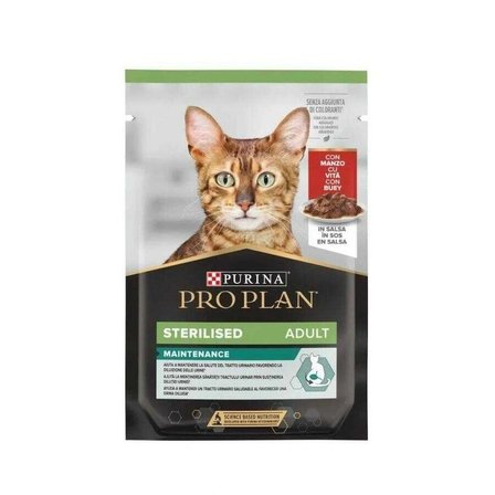 Proplan sterilised sığır etli kısırlaştırılmış kedi pouch 85gr 26adet kedi yaş mama kedi konservesi