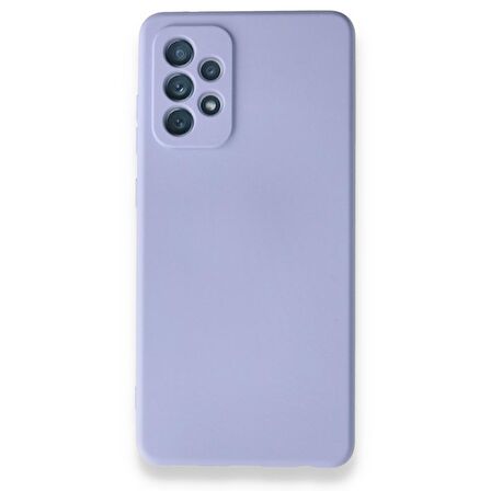 Smcase Samsung Galaxy A72 Kılıf Kamera Korumalı İçi Kadife Silikon 