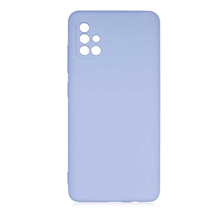 Smcase Samsung Galaxy A71 Kılıf Kamera Korumalı İçi Kadife Silikon 