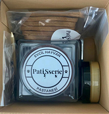 Köpekler Için Doğum Günü Seti-gold Paw Kit- Doğum Günü Pastası,pati Tasarımlı Süs,doğum Günü Şapkası