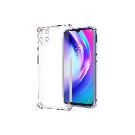 Smcase Samsung Galaxy A12 Kılıf Kamera Korumalı Darbeye Dayanıklı Silikon 