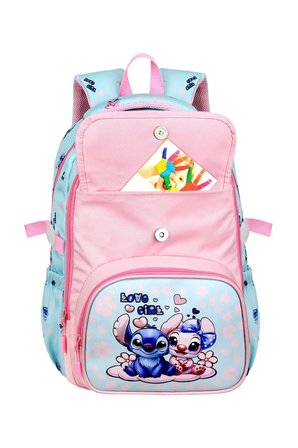 Okul Cantasi Deri Baskili Sevimli Koala Temali Ilkokul Sirt Cantasi Termal Beslenme Cantasi ve Kaleml Pembe Just Polo